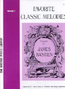 Bastien Favourite Classic Melodies Level 1 Wp73 Sheet Music Songbook