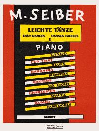 Easy Dances Book 1 Seiber Piano Solo Sheet Music Songbook