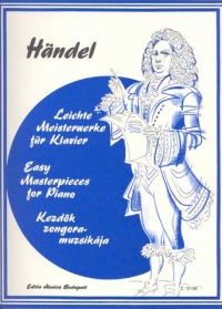 Easy Masterpieces For Piano Handel Sheet Music Songbook