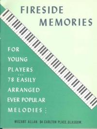 Fireside Memories Piano Sheet Music Songbook