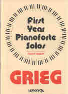 First Year Grieg Hawley Piano Sheet Music Songbook