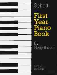 First Year Piano Book Bolton Sheet Music Songbook