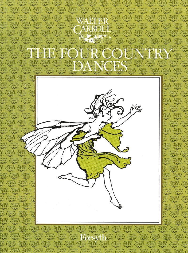 Four Country Dances Carroll Piano Sheet Music Songbook