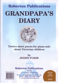 Furze Grandpapas Diary Piano Sheet Music Songbook