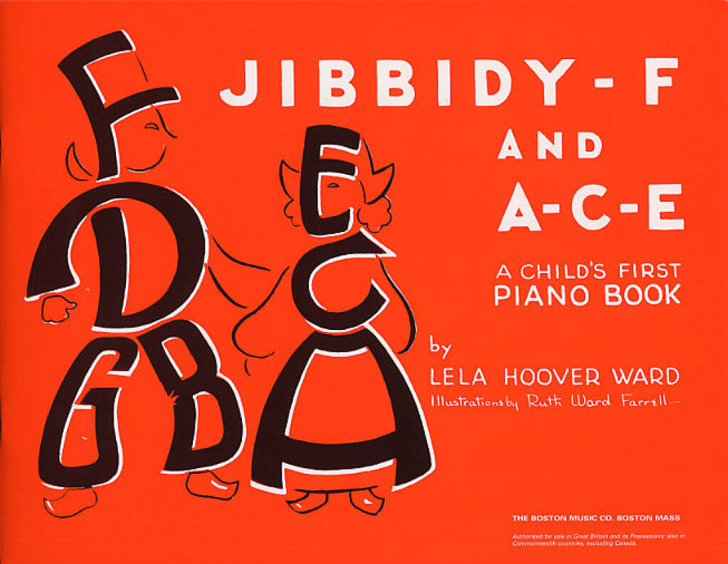 Jibbidy F & Ace Hoover-ward Piano Sheet Music Songbook