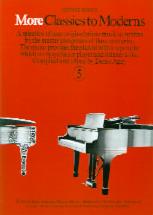 More Classics To Moderns Book 5 Agay Piano Sheet Music Songbook