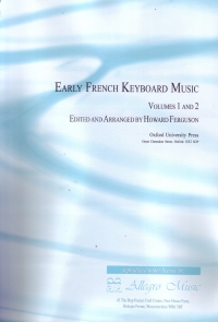 Early French Kybd Music Vols 1-2 Combined Hb Sheet Music Songbook