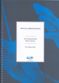 Hundred Best Short Classics Book 7 Piano Sheet Music Songbook