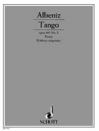 Albeniz Tango (espana Op165) Original Sheet Music Songbook