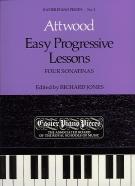 Attwood Easy Progressive Lessons 4 Sonatinas Epp1 Sheet Music Songbook