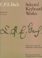 Bach Cpe Selected Keyboard Works Book 3 5 Sonatas Sheet Music Songbook