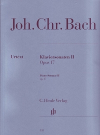 Bach Jc Piano Sonatas Book 2 Op17 Sheet Music Songbook