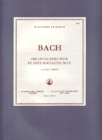 Bach Anna Magdelena Little Music Book Piano Sheet Music Songbook