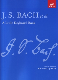 Bach Little Keyboard Book Piano Sheet Music Songbook