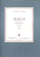 Bach Partitas Book 2 4-6 Piano Archive Edition Sheet Music Songbook