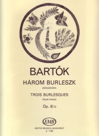 Bartok Burlesques (3) Piano Sheet Music Songbook