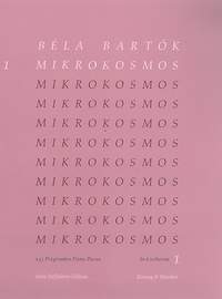 Bartok Mikrokosmos Vol 1  Piano Eng/fr/ger/hung Sheet Music Songbook