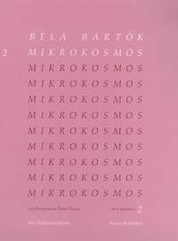 Bartok Mikrokosmos Vol 2  Piano Eng/fr/ger/hung Sheet Music Songbook