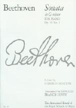 Beethoven Sonata Op49 No 1 Gminor Piano Cooper Sheet Music Songbook