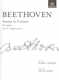 Beethoven Sonata Op57 Fmin Appassionata Piano Coop Sheet Music Songbook