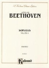 Beethoven Sonatas Vol 2 Urtext Piano Sheet Music Songbook