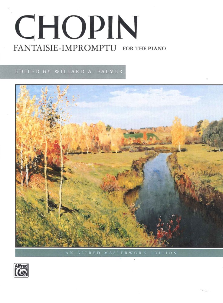 Chopin Fantasie Impromptu Op66 Palmer Piano Sheet Music Songbook