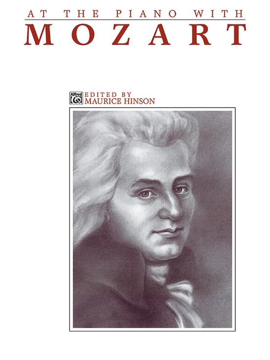Mozart At The Piano With Sheet Music Songbook