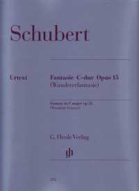 Schubert Fantasy Op15 C Wanderer Piano Sheet Music Songbook
