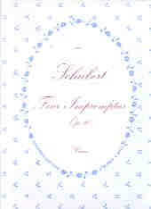 Schubert Impromptus Op90 Piano Sheet Music Songbook