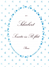 Schubert Sonata Op Post Bb D960 (no 10) Piano Sheet Music Songbook
