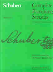 Schubert Sonatas Vol 1 Ferguson P/b Piano Sheet Music Songbook