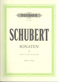 Schubert Sonatas Vol 1 Weismann/erber Urtext Piano Sheet Music Songbook