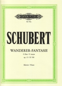 Schubert Fantasie C Wanderer Op15 Piano Sheet Music Songbook