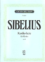 Sibelius Karelia Suite Op11 Piano Sheet Music Songbook