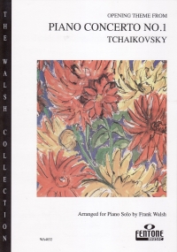 Tchaikovsky Concerto No 1 Op23 Bbmin Opening Theme Sheet Music Songbook