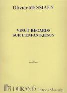 Messiaen 20 Regards Sur Lenfant Jesus Piano Sheet Music Songbook