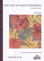 Bach Jesu Joy Of Mans Desiring Piano Sheet Music Songbook