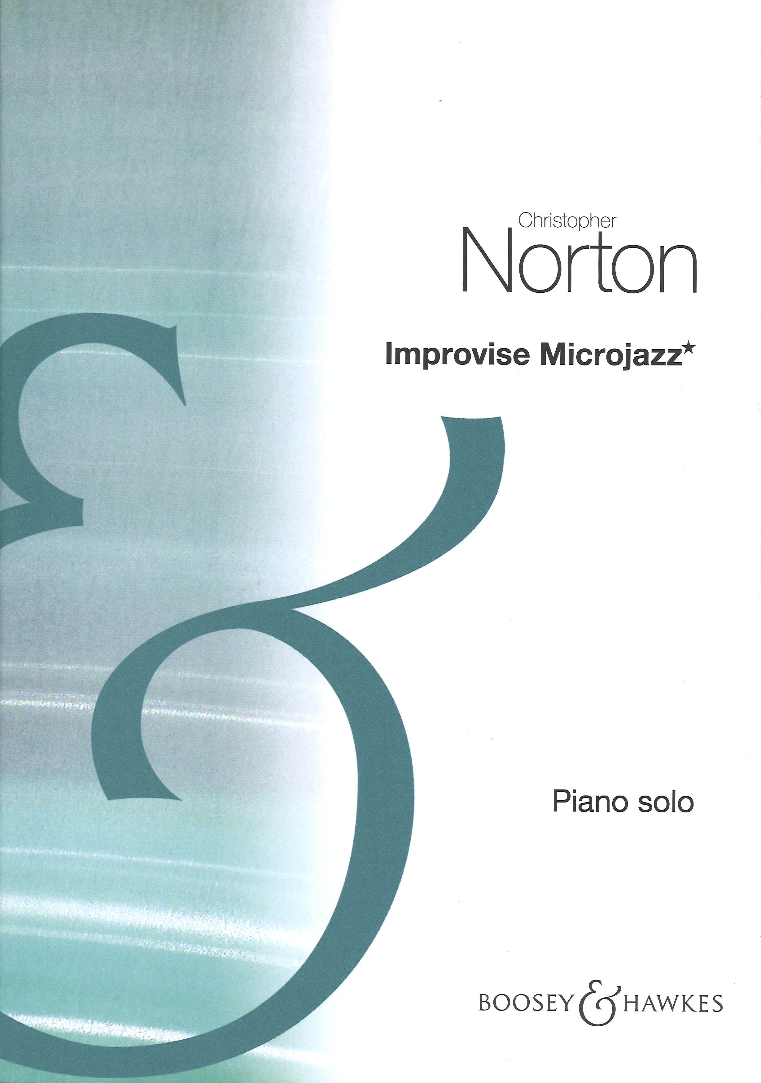 Improvise Microjazz Piano Norton Sheet Music Songbook
