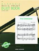 Alfred Basic Adult Piano Course Duet Book Level 1 Sheet Music Songbook