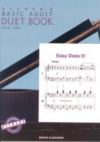 Alfred Basic Adult Piano Course Duet Book Level 2 Sheet Music Songbook