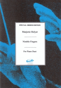 Nimble Fingers Helyer Piano Duet Sheet Music Songbook