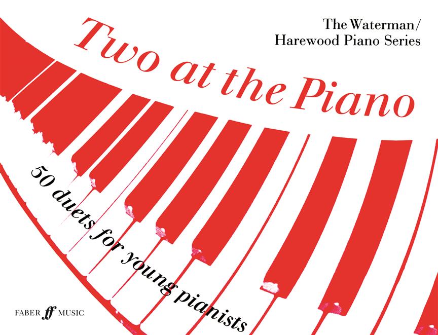 Two At The Piano Waterman/harewood Piano Duet Sheet Music Songbook