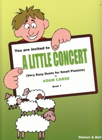 Carse Little Concert Book 1 Piano Duets Sheet Music Songbook