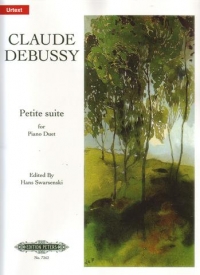 Debussy Petite Suite Swarsenski Piano Duet Sheet Music Songbook