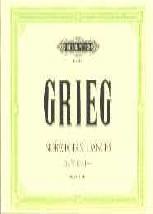 Grieg Norwegian Dances Op35 Nos1-4 Piano Duet Sheet Music Songbook