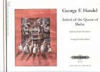 Handel Arrival Of The Queen Of Sheba Piano Duet Sheet Music Songbook