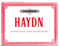 Haydn Favourite Piano Duets For Beginners Sheet Music Songbook