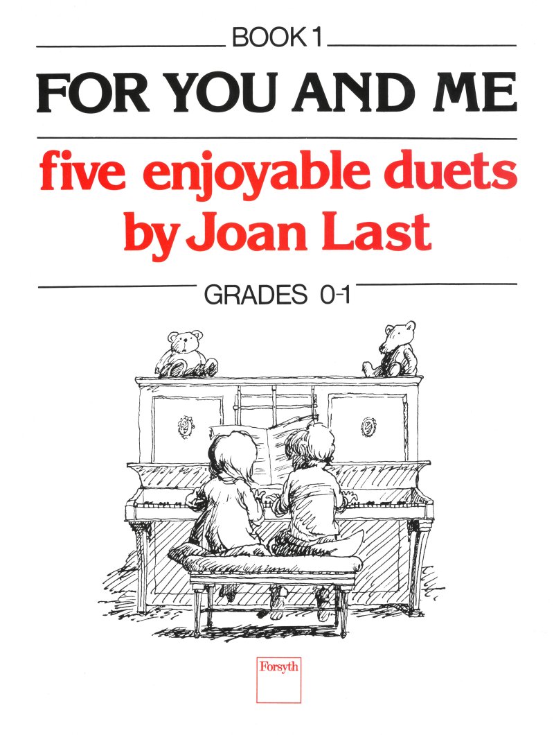 Last For You And Me Book 1 Grade 0-1 Piano Duet Sheet Music Songbook