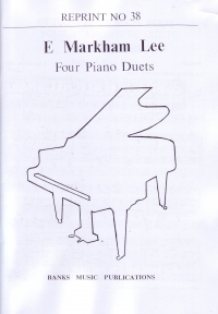 Lee Four Piano Duets Sheet Music Songbook