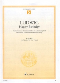 Ludwig Happy Birthday Piano Duet Sheet Music Songbook